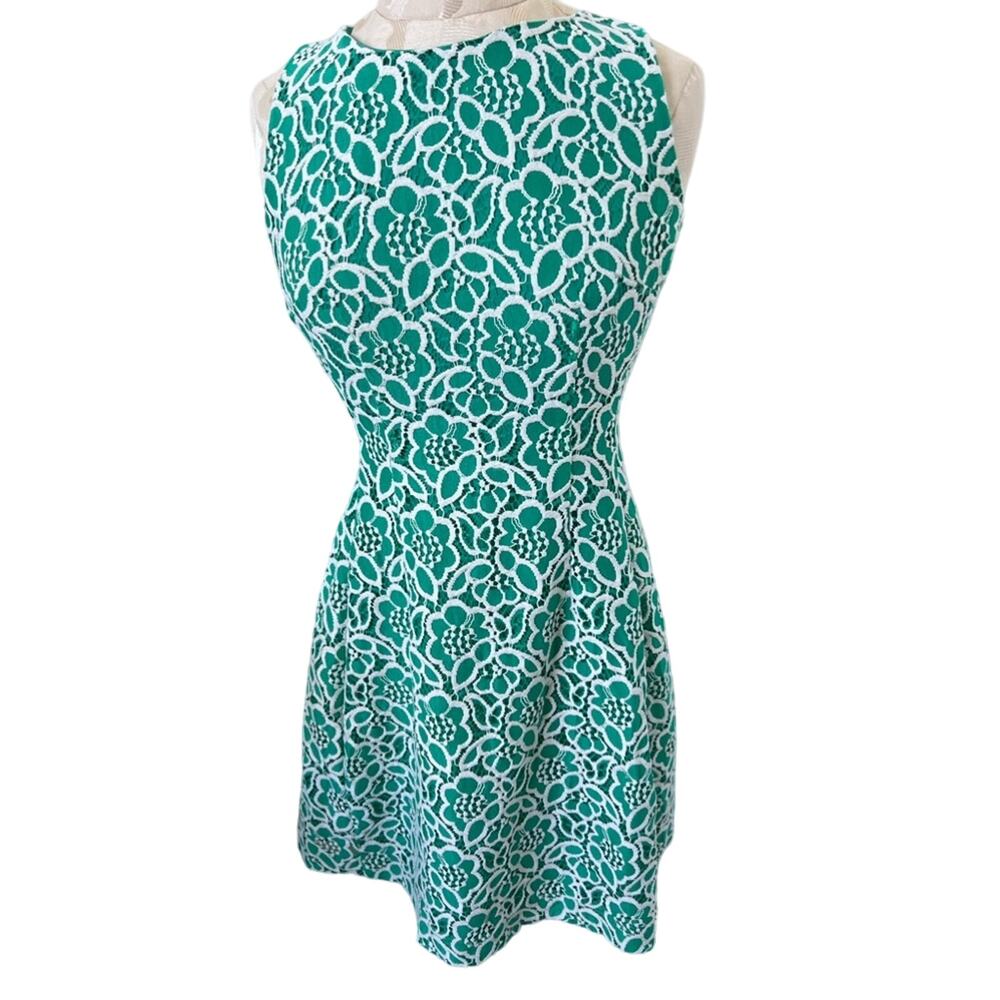 New York & Company Eva Mendes Strapless Floral Dress Size 0